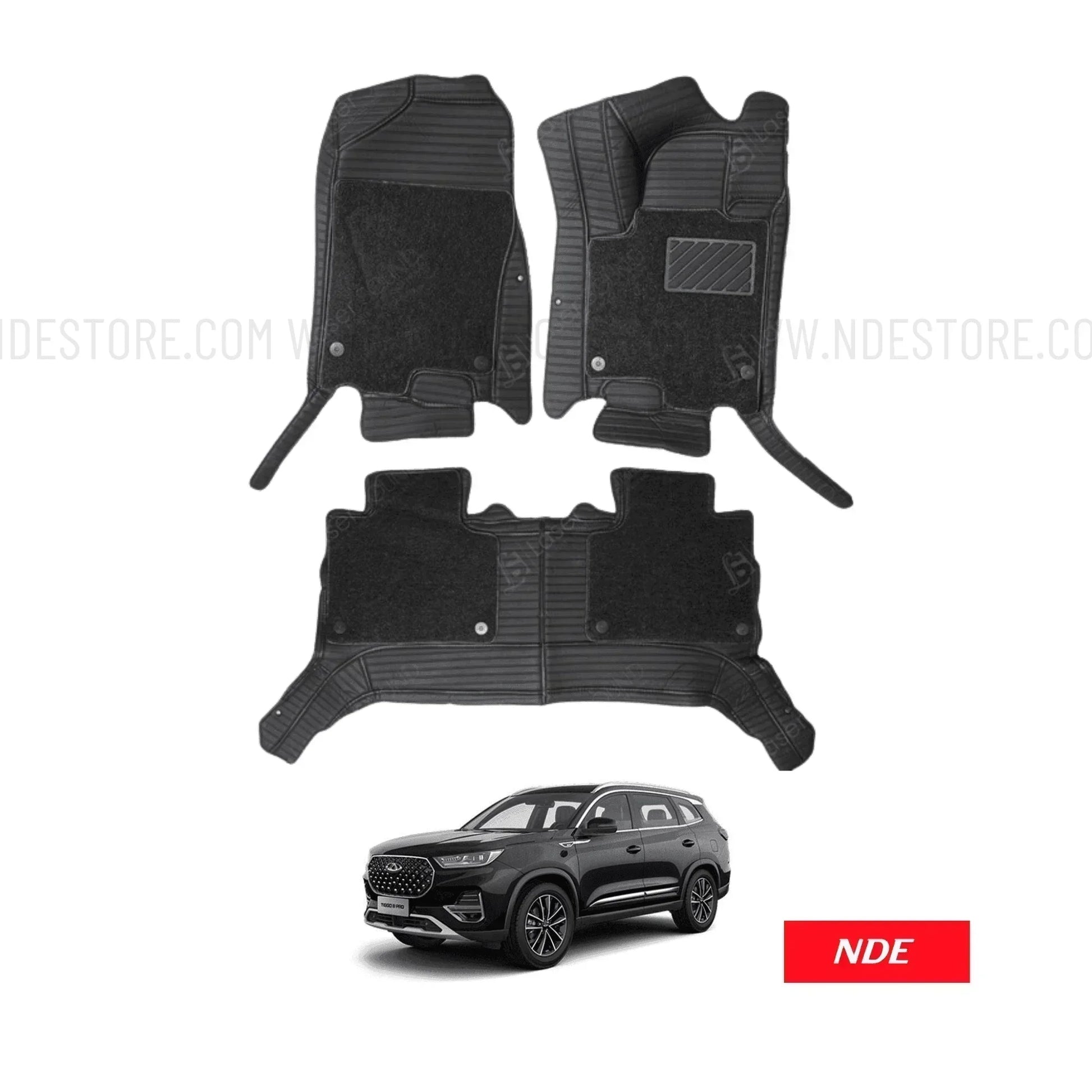 FLOOR MAT 9D STYLE FOR CHERY TIGGO 8 - ndestore.com