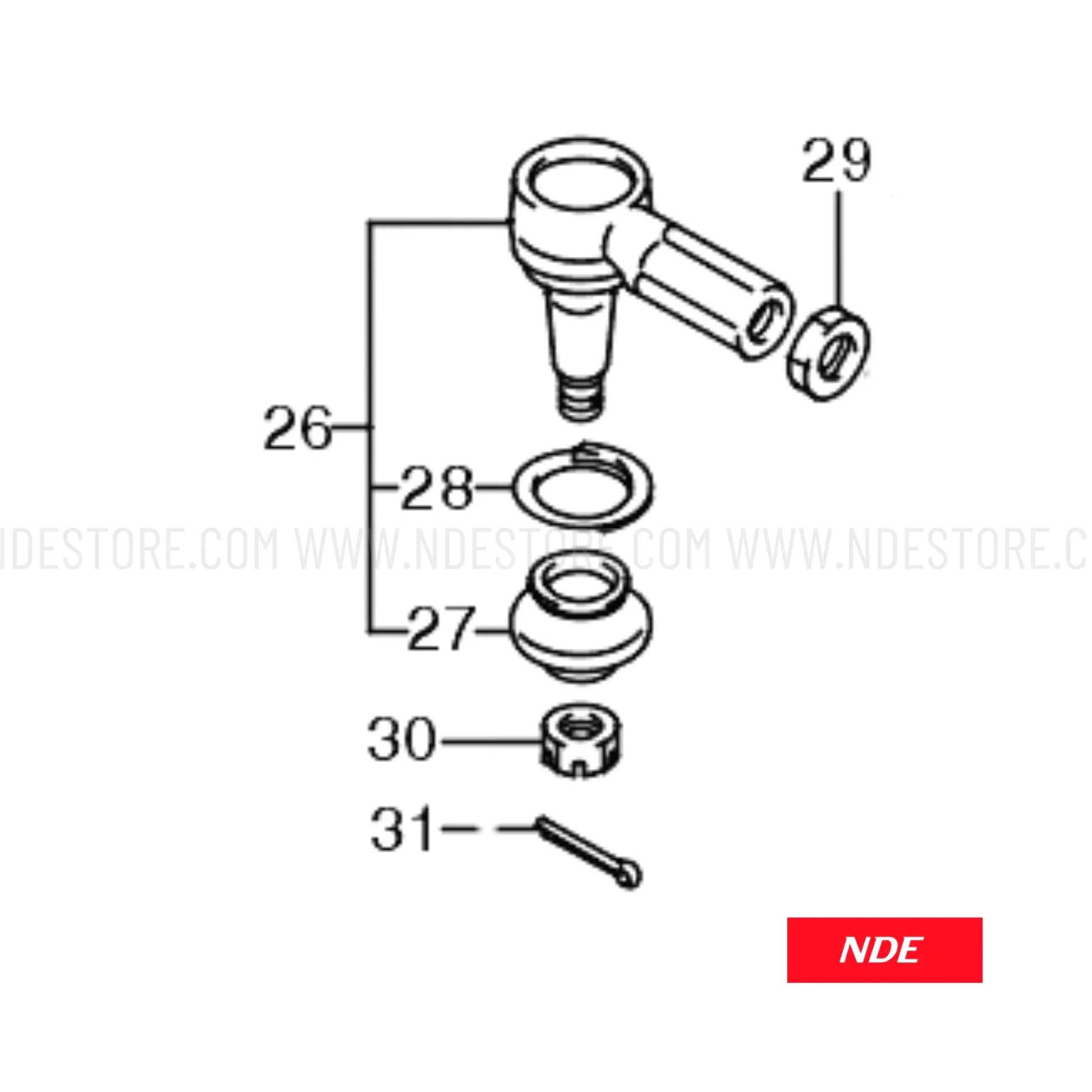 STEERING TIE ROD END SET FOR CHEVROLET CRUIZE - ndestore.com