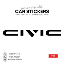 STICKER CIVIC LOGO NEW - ndestore.com