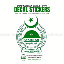 STICKER CIVIL DEFENCE PAKISTAN - ndestore.com