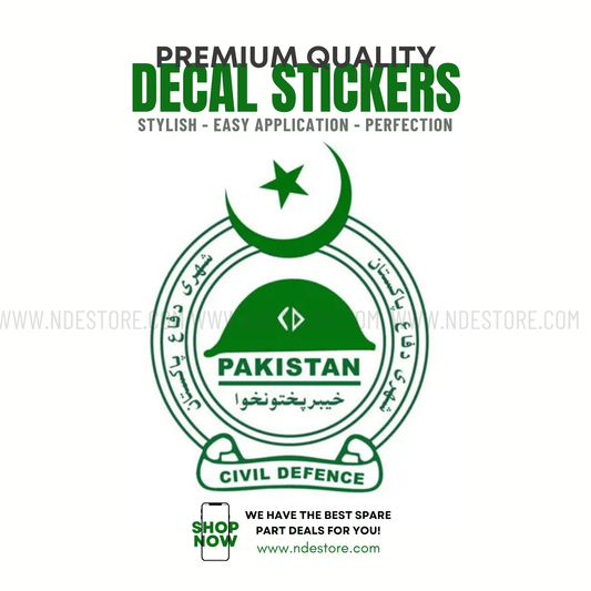 STICKER CIVIL DEFENCE PAKISTAN - ndestore.com