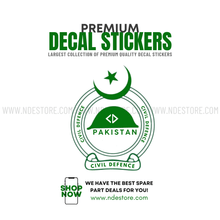 STICKER PAKISTAN CIVIL DEFENCE - ndestore.com