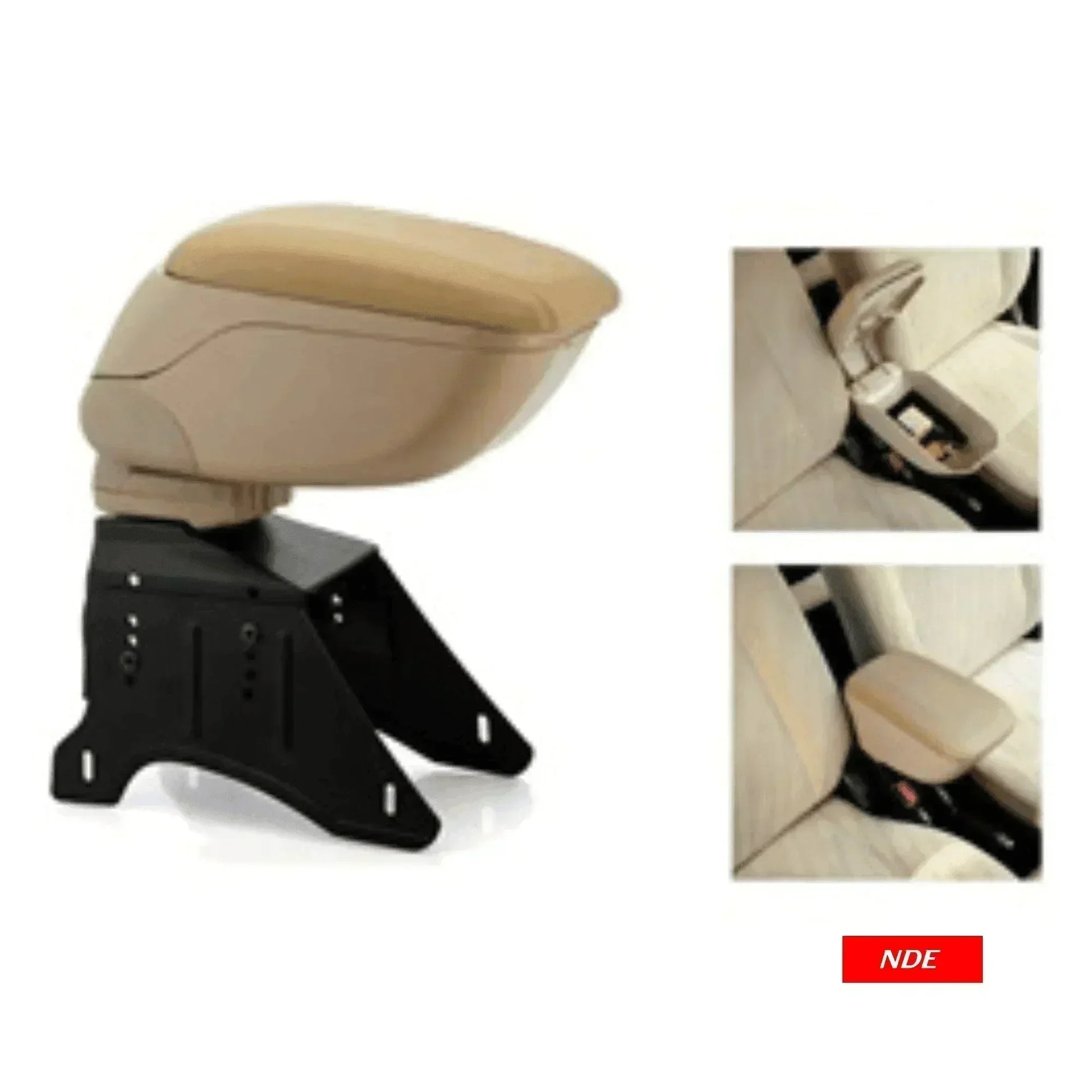 CONSOLE BOX ARM REST BEIGE UNIVERSAL APPLICATION - ndestore.com