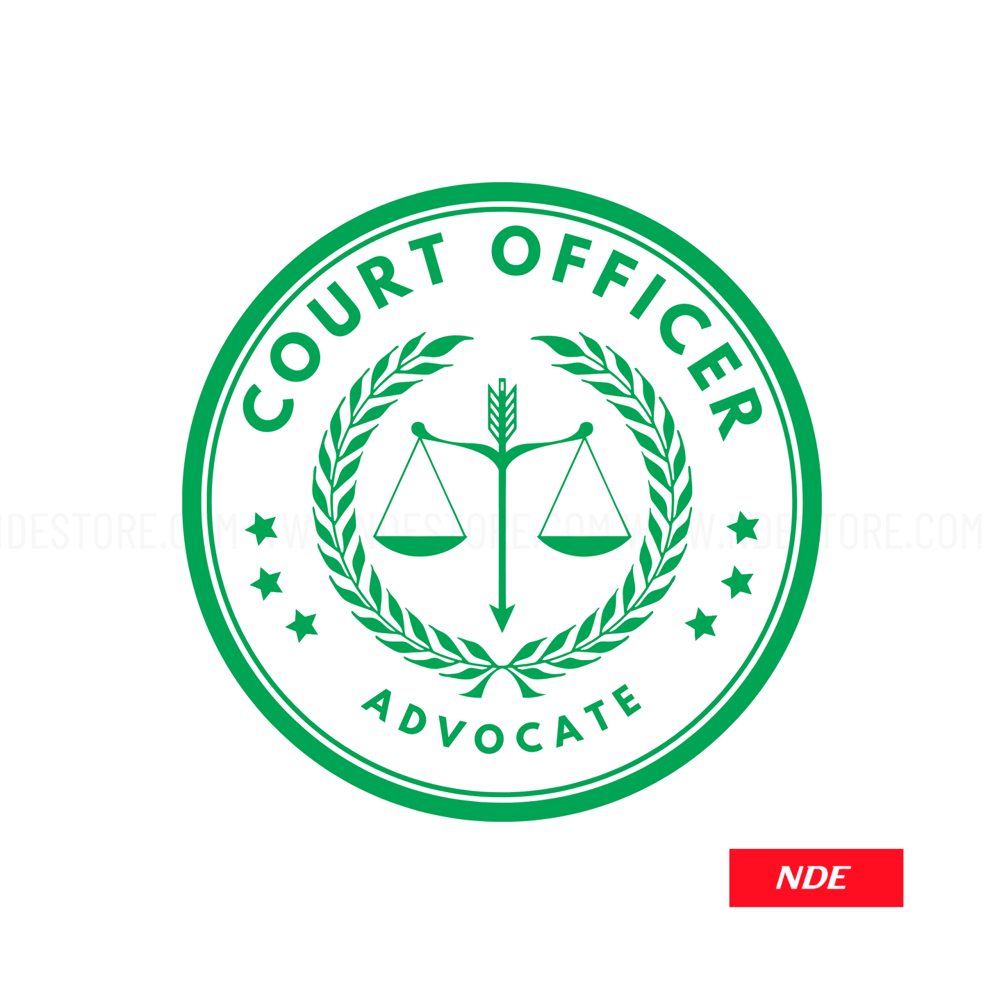 STICKER COURT OFFICER ADVOCATE - ndestore.com