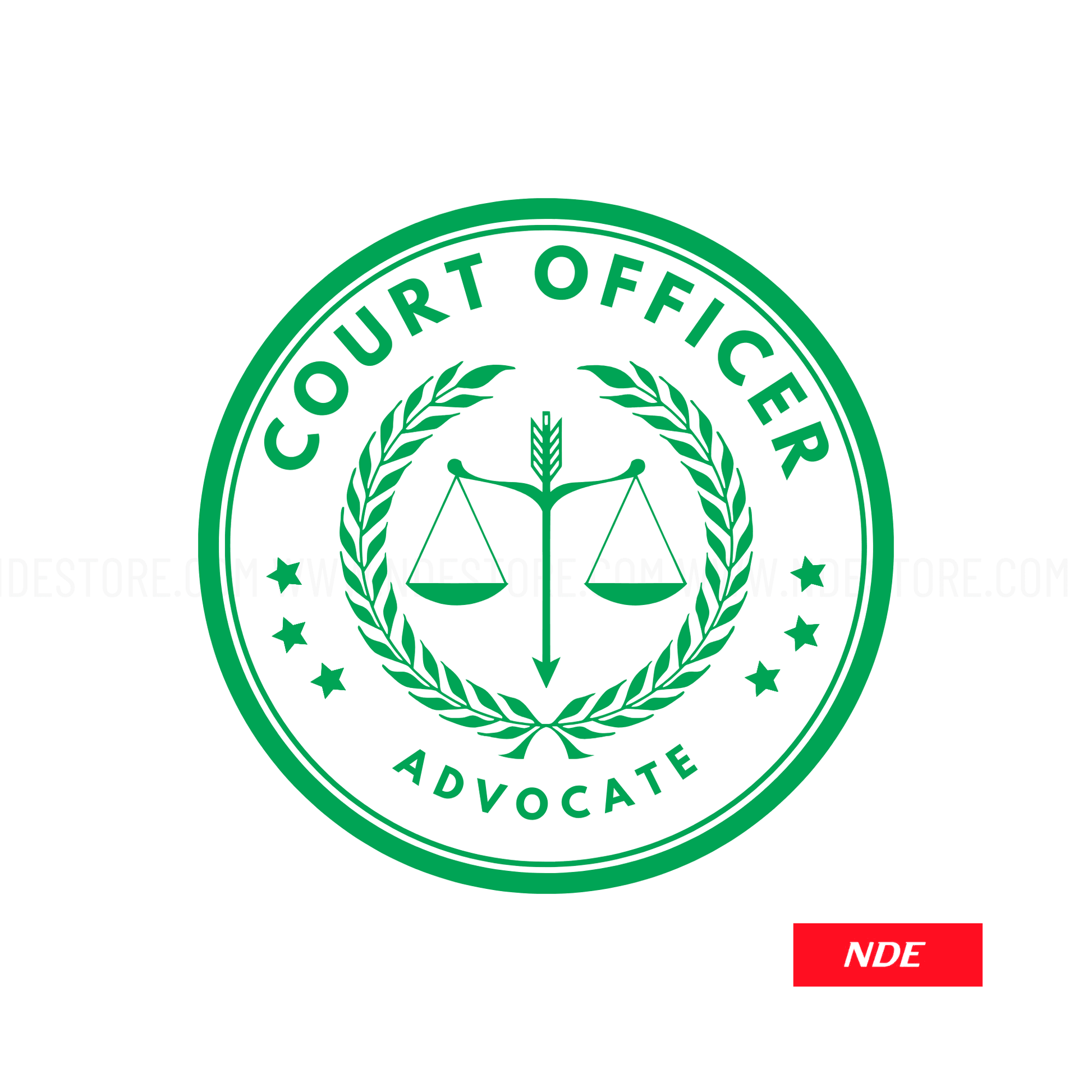 STICKER COURT OFFICER ADVOCATE - ndestore.com