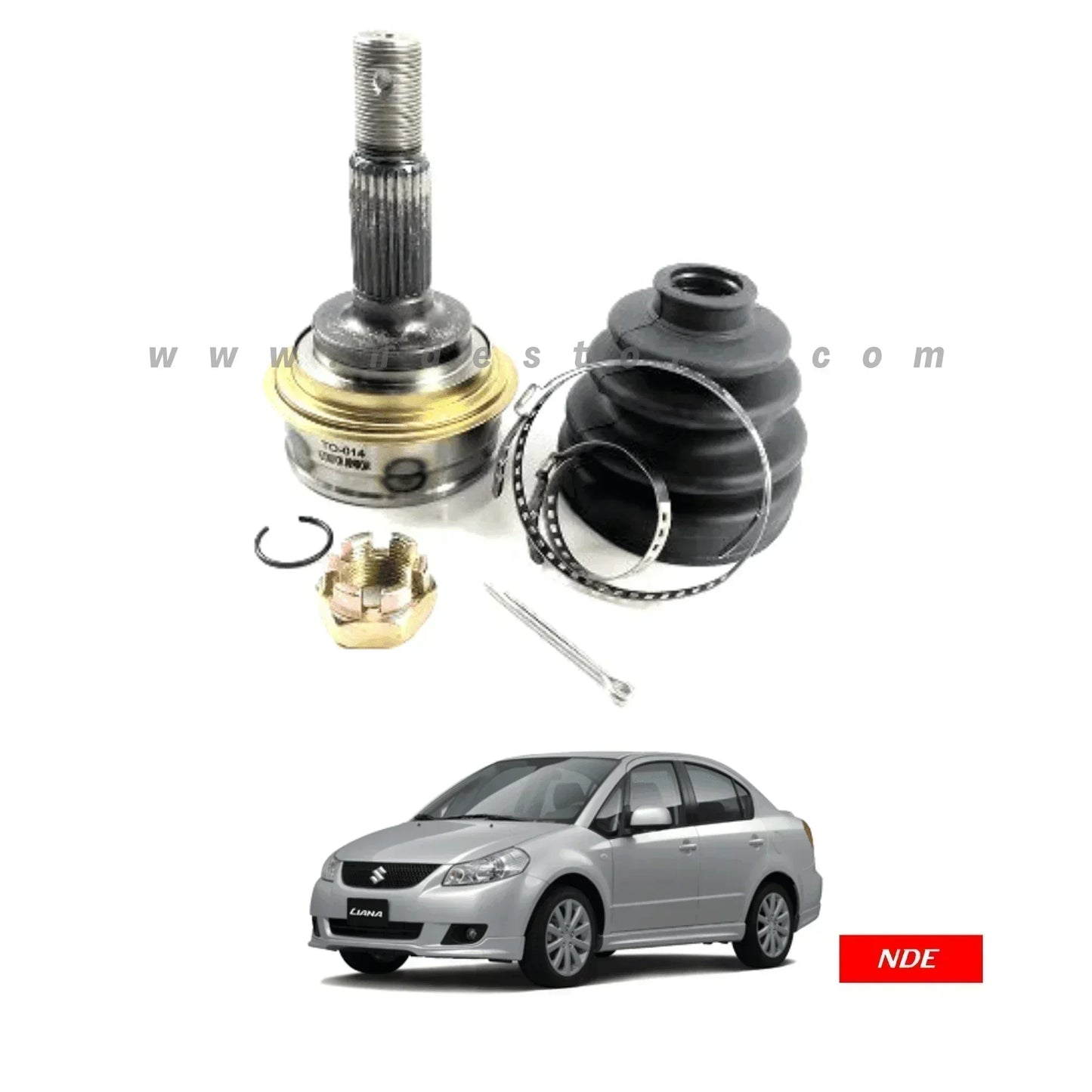 CV JOINT COMPLETE KIT OUTER FOR SUZUKI LIANA - ndestore.com