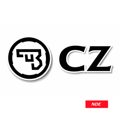 STICKER DECAL CZ FIREARM
