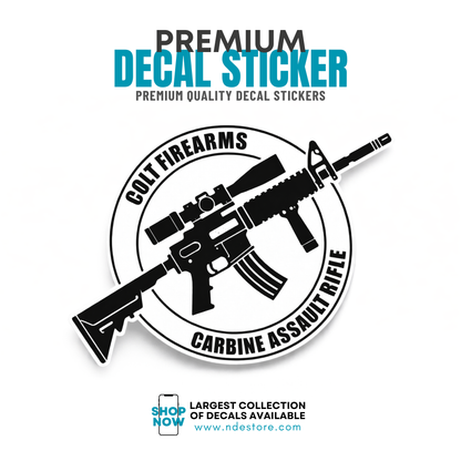 STICKER DECAL COLT
