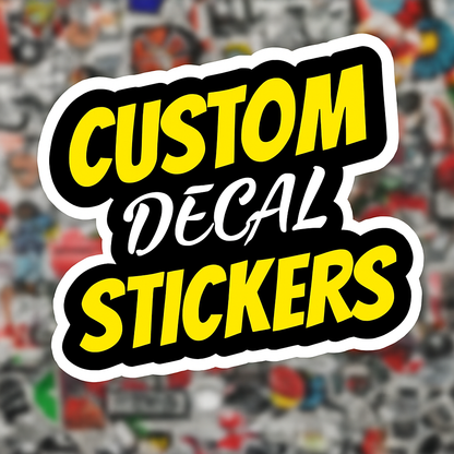 CUSTOM DECAL STICKERS