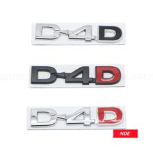 MONOGRAM EMBLEM TOYOTA HILUX - D-4D