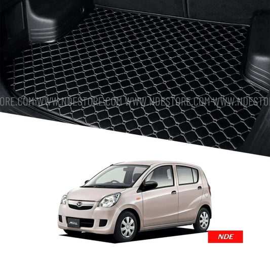 TRUNK FLOOR MAT 7D STYLE FOR DAIHATSU MIRA CUSTOM - ndestore.com