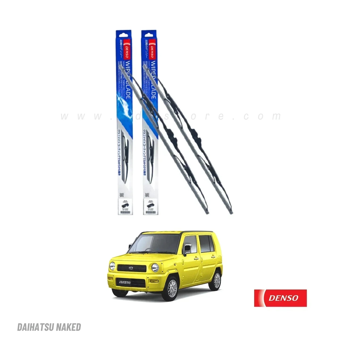 WIPER BLADE DENSO STANDARD TYPE FOR DAIHATSU NAKED - ndestore.com
