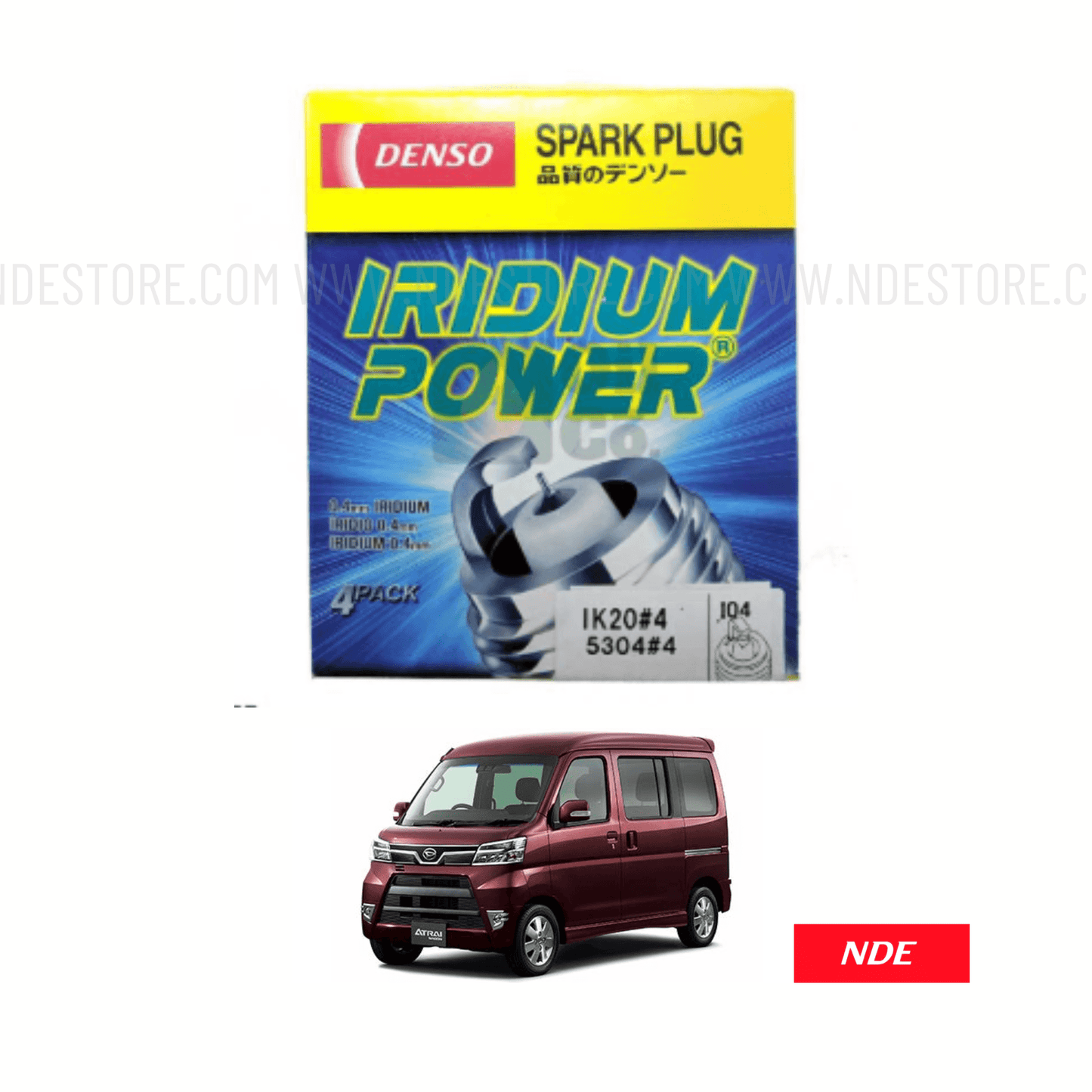SPARK PLUG IRIDIUM FOR DAIHATSU ATRAI (2007-2015) - ndestore.com