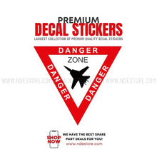 STICKER DANGER ZONE - ndestore.com