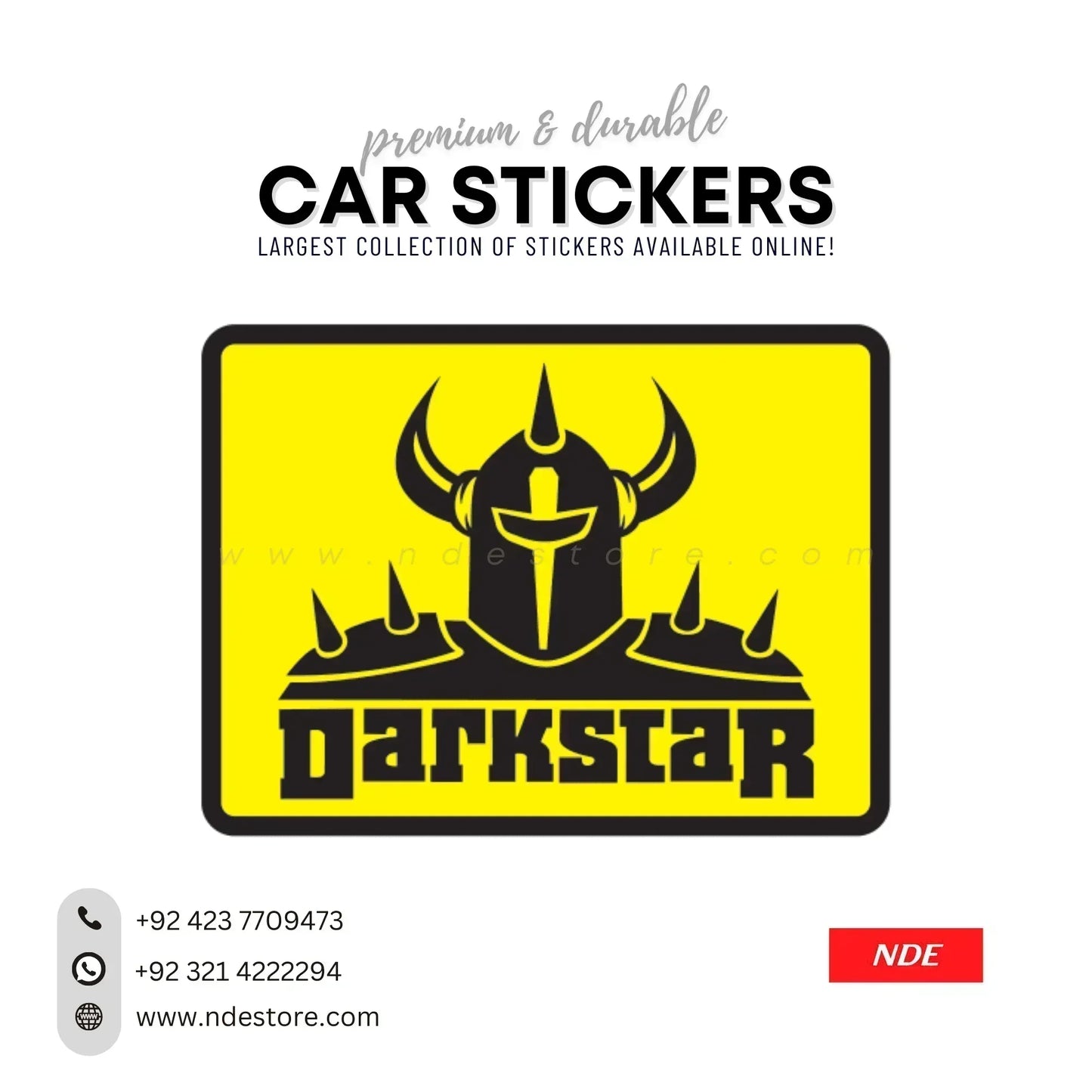 STICKER DARKSTAR (SKU:14143) - ndestore.com