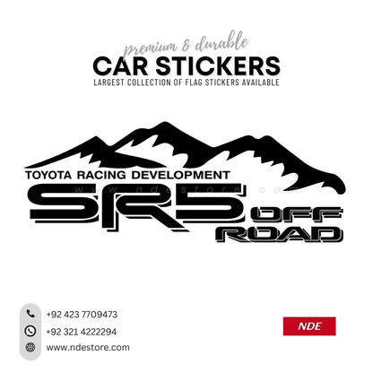 STICKER SR5 TRD - ndestore.com