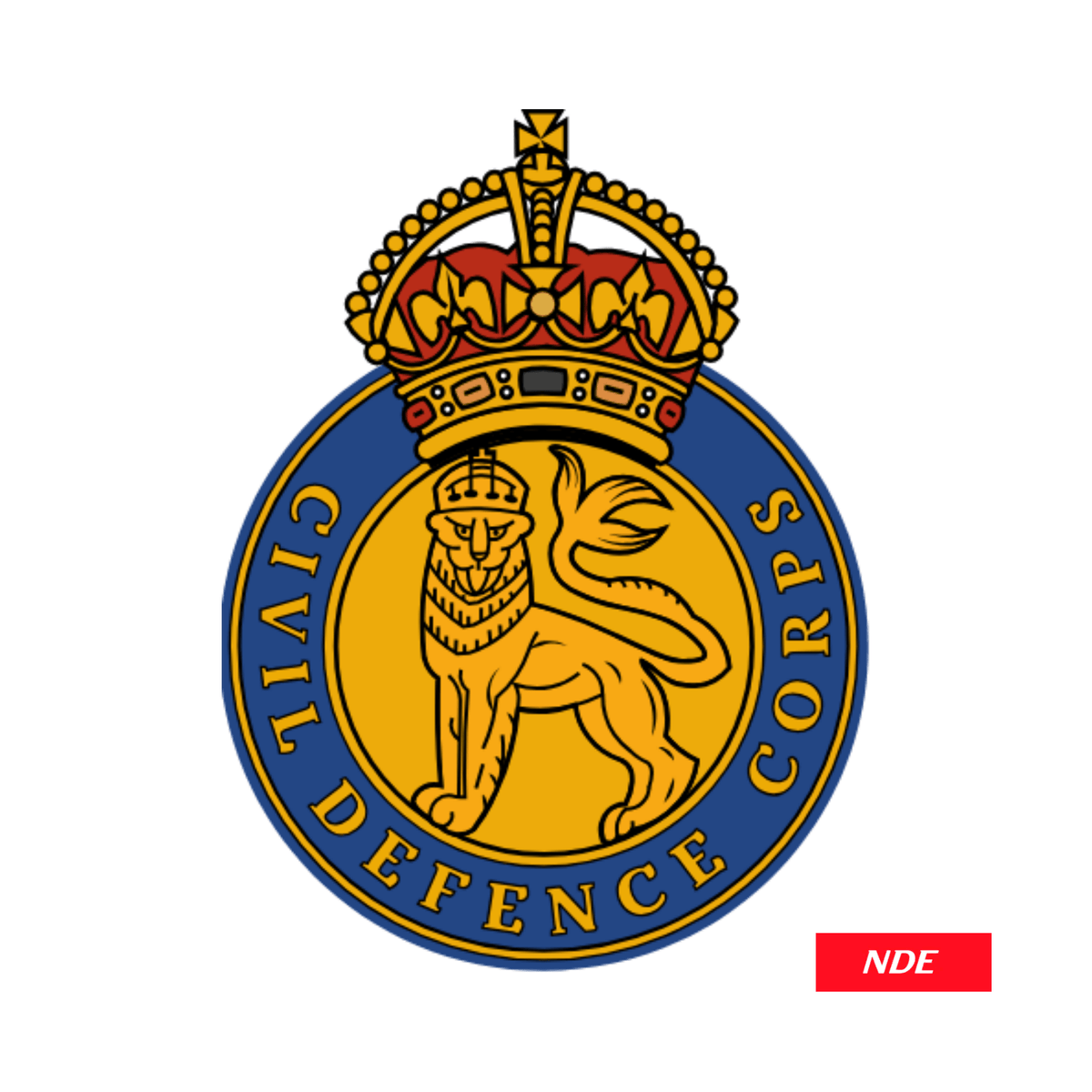 Civil Defence Corp Decal Sticker Decal | ndestore.com
