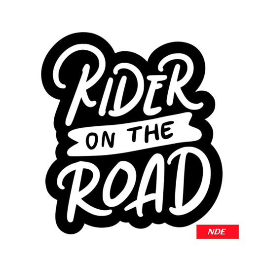 STICKER RIDER ON THE ROAD - ndestore.com