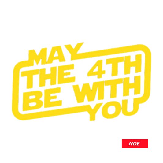 STICKER MAY THE 4TH WITH YOU - ndestore.com