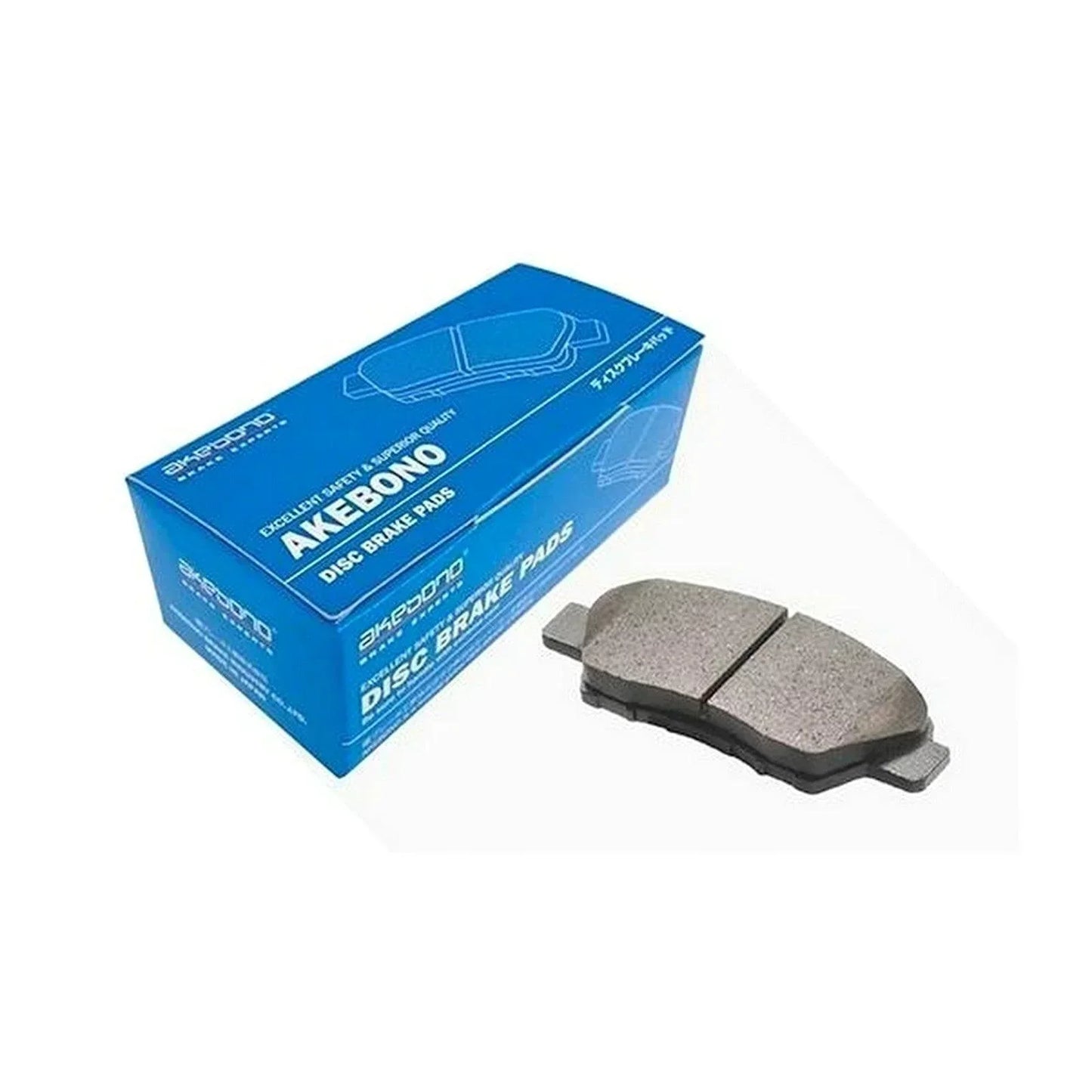 BRAKE DISC PAD SET REAR AKEBONO FOR TOYOTA ALTIS - ndestore.com