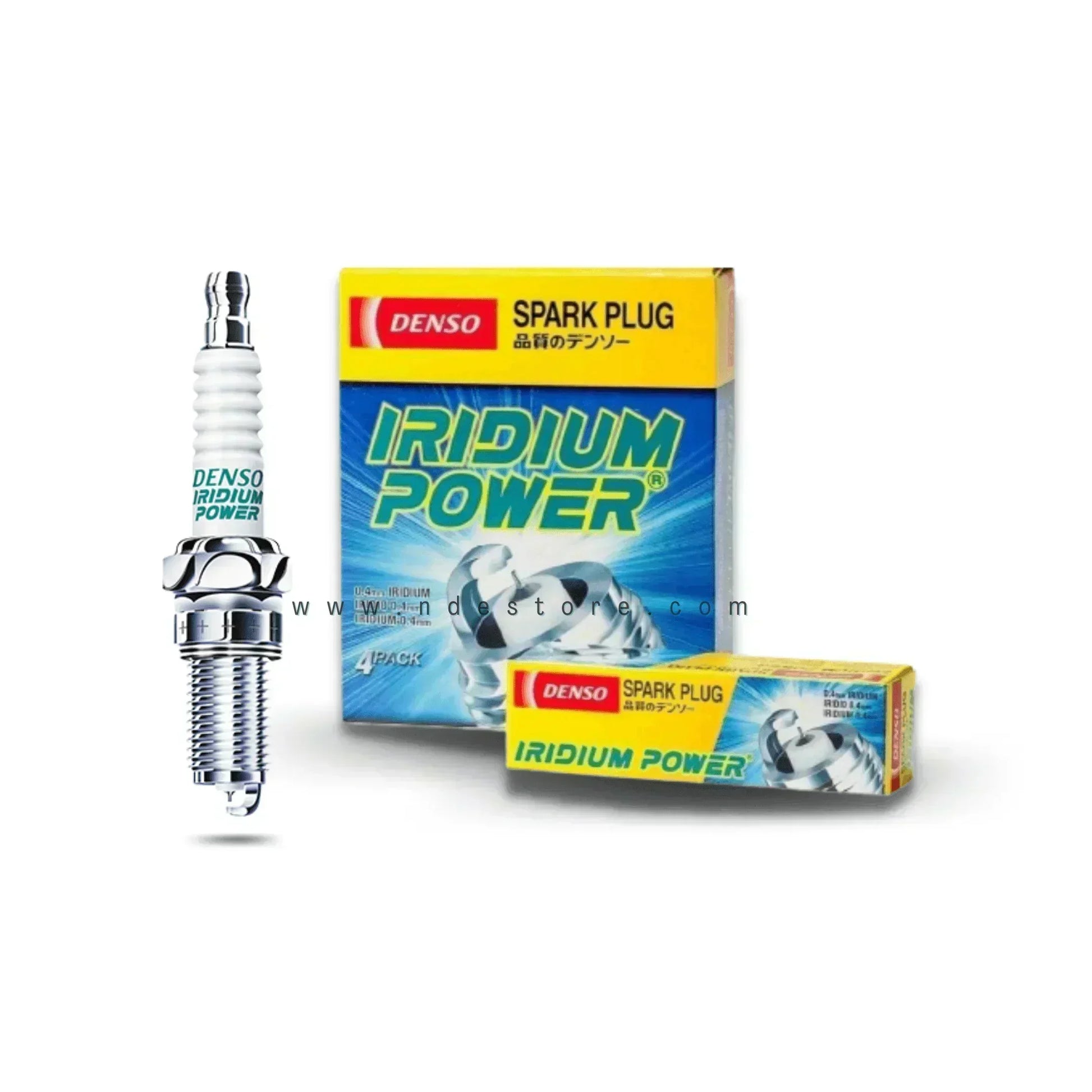 SPARK PLUG DENSO IRIDIUM POWER FOR 1000CC TOYOTA PASSO (2004-2010) - ndestore.com