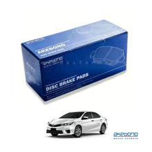 BRAKE DISC PAD SET REAR AKEBONO FOR TOYOTA COROLLA (2008-2025) - ndestore.com