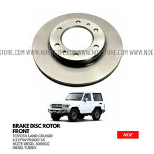 DISC PLATE FRONT FOR TOYOTA LAND CRUISER (KZJ71) - ndestore.com