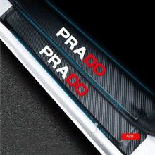 DOOR SILL AREA PROTECTION CARBON FIBER STICKER FOR TOYOTA PRADO - ndestore.com