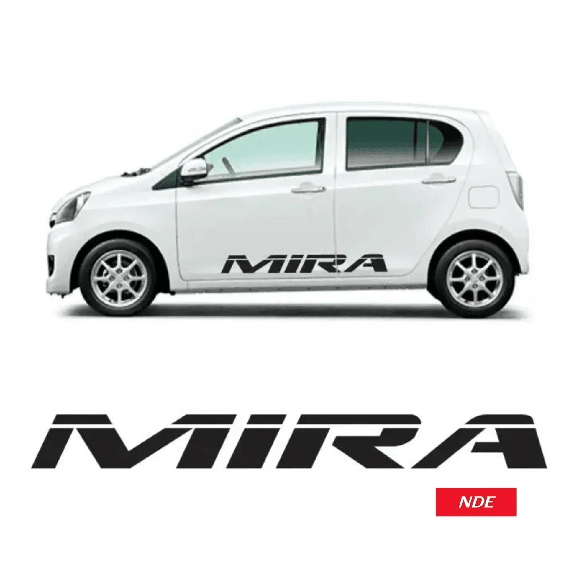 STICKER DOOR APPLICATION 2 PIECES FOR DAIHATSU MIRA - ndestore.com