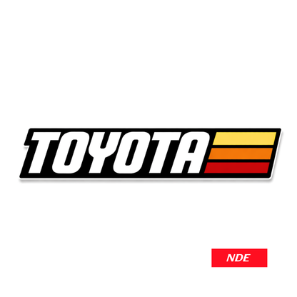 STICKER DECAL TOYOTA