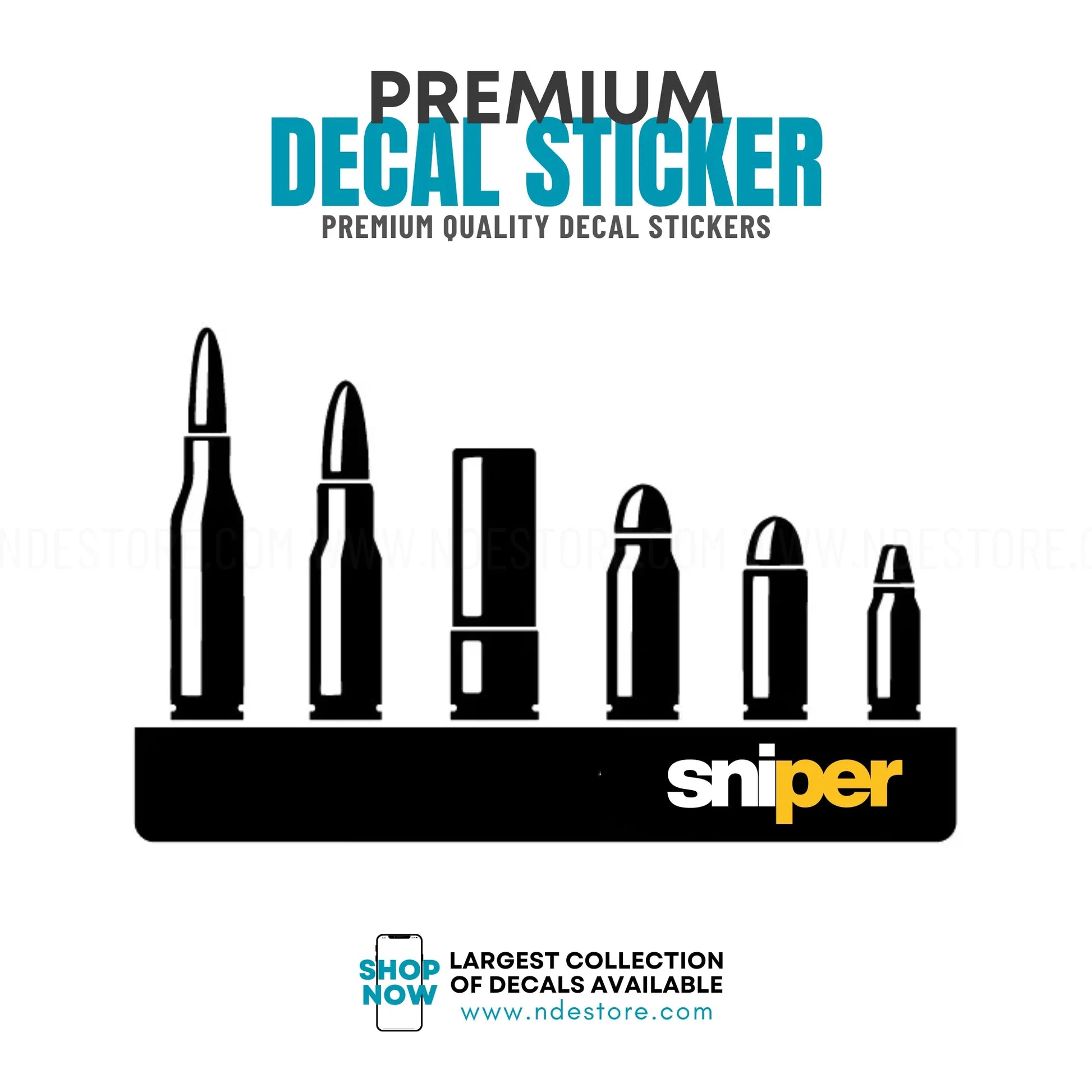 STICKER DECAL SNIPER