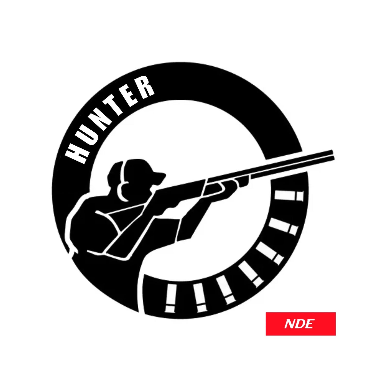 STICKER DECAL HUNTER