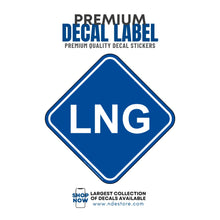 STICKER DECAL LNG