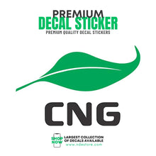 STICKER DECAL CNG