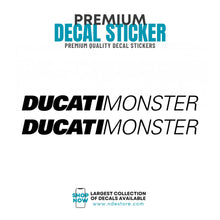 STICKER DECAL DUCATI MONSTER