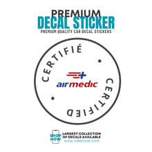 STICKER DECAL AIR MEDIC