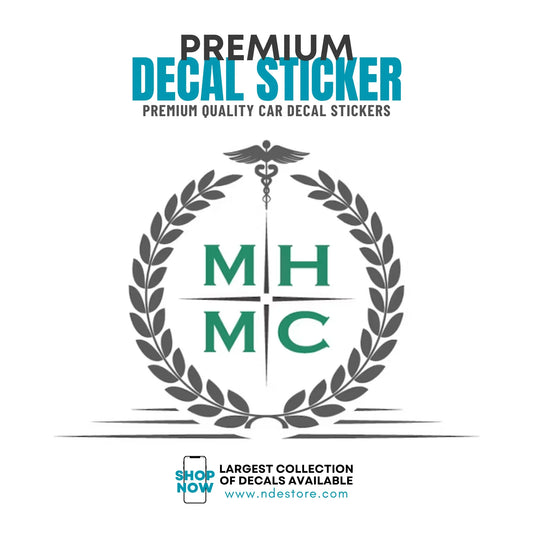 STICKER DECAL HEALTH MINISTRY