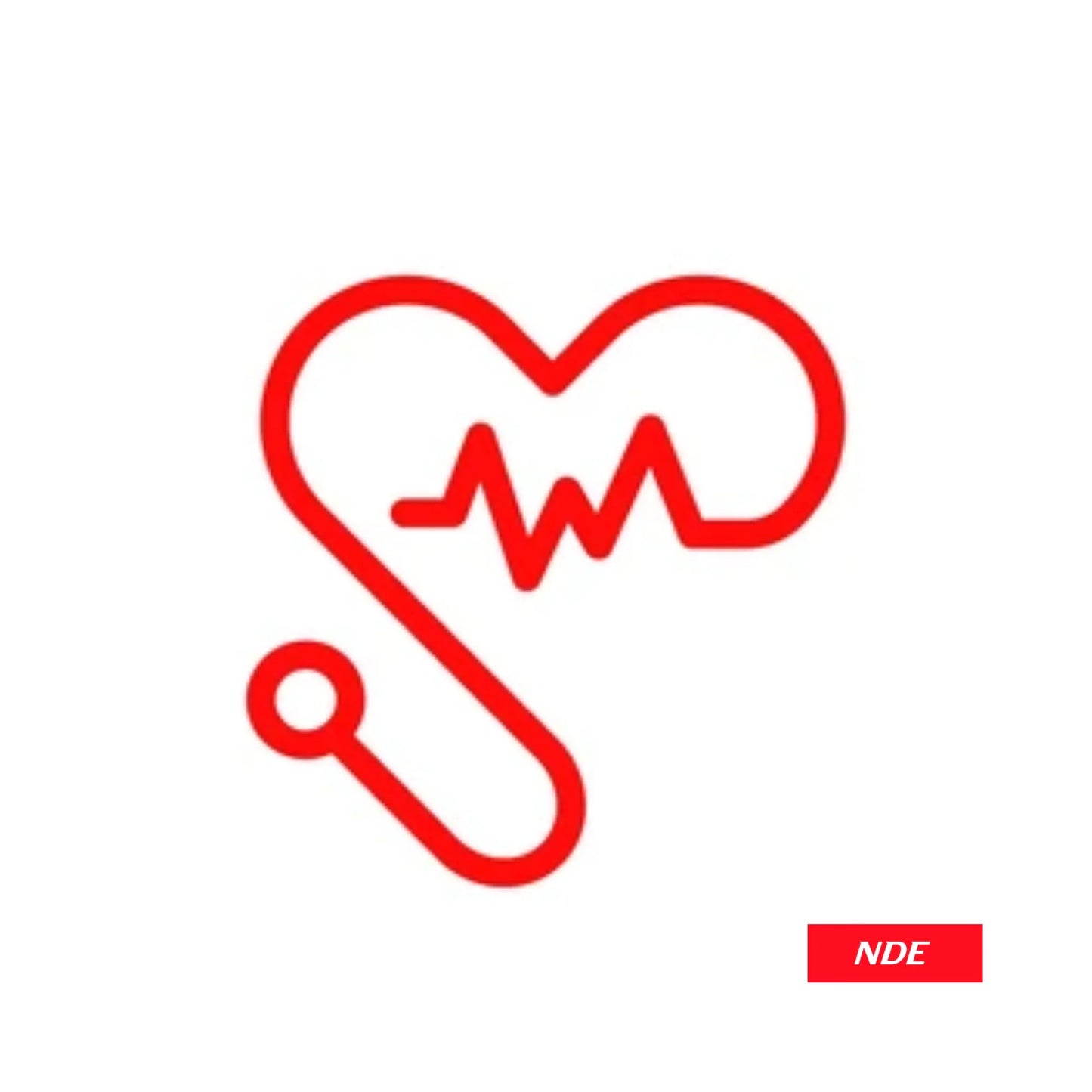 STICKER DECAL HEARTBEAT