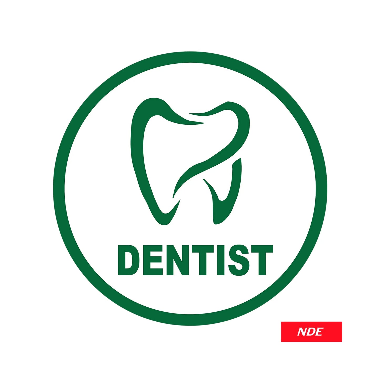 STICKER DECAL DENTIST