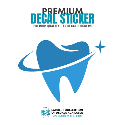 STICKER DECAL DENTIST LOGO
