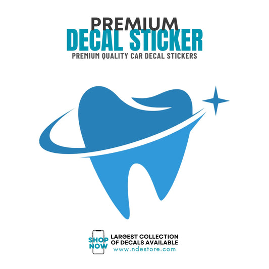 STICKER DECAL DENTIST LOGO