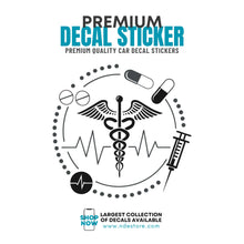 STICKER DECAL DOCTOR LOGO