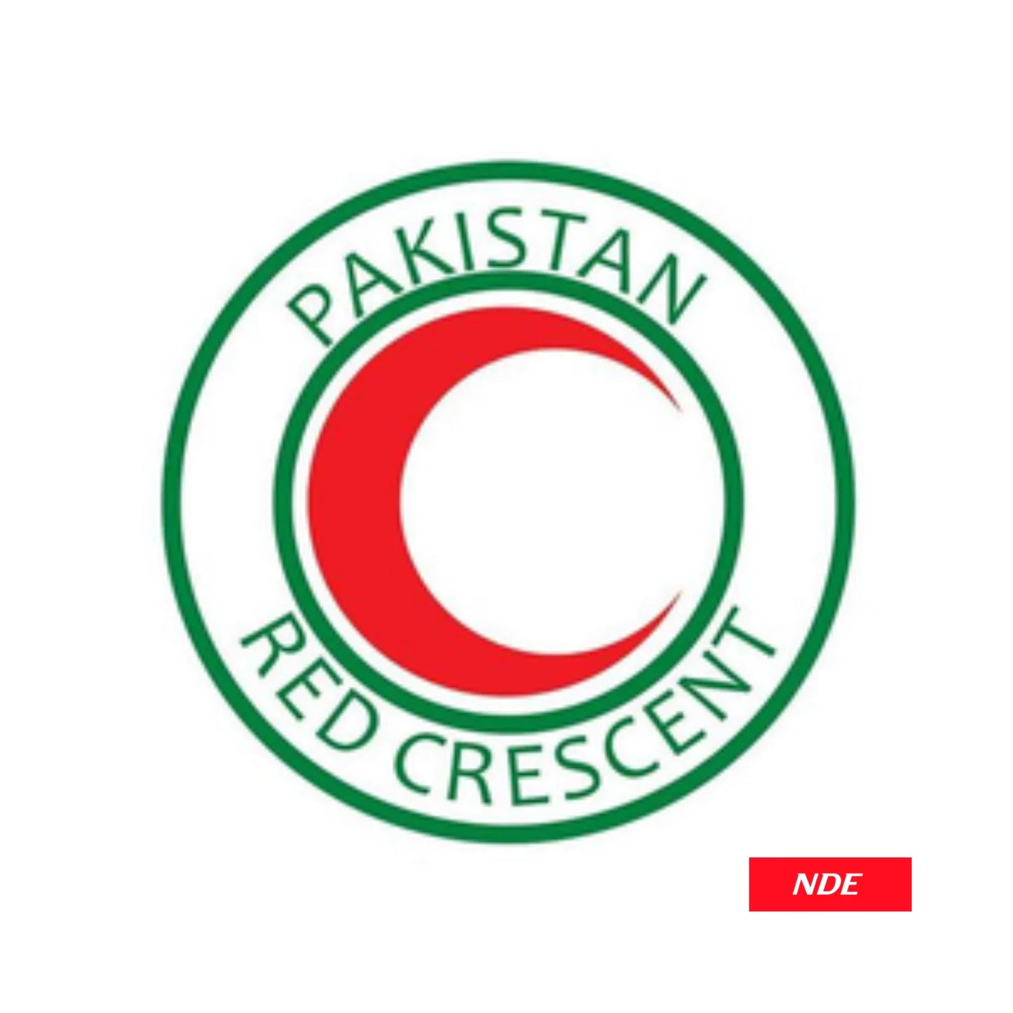 STICKER DECAL PAKISTAN RED CRESCENT