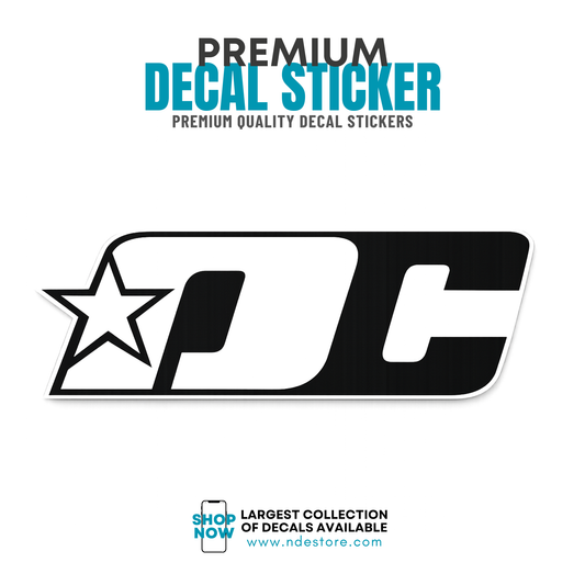 STICKER DECAL DC DRAG CARTEL