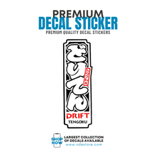 STICKER DECAL DRIFT TENGOKU JDM