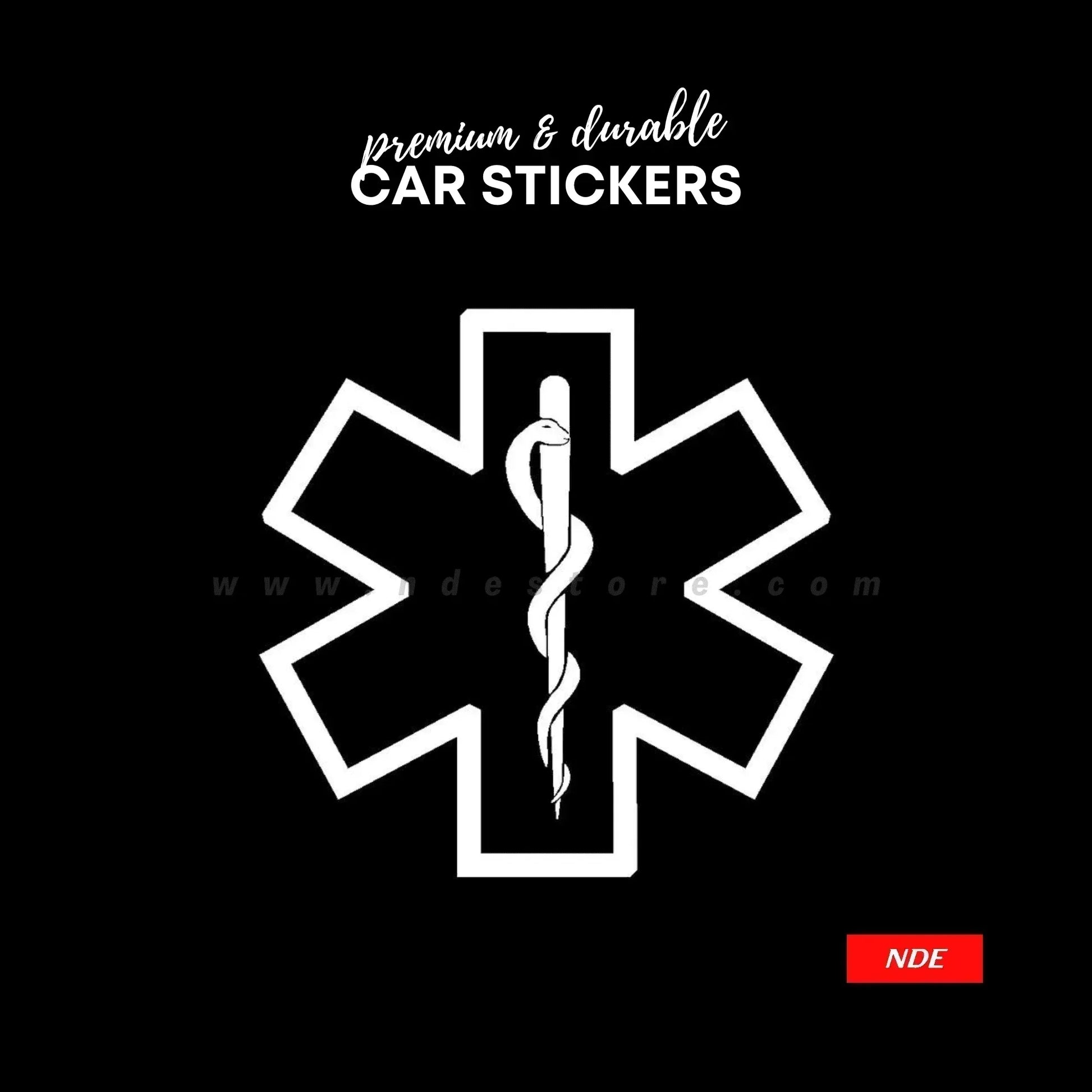 STICKER EMS RED CROSS (DOCTOR STICKER) - ndestore.com
