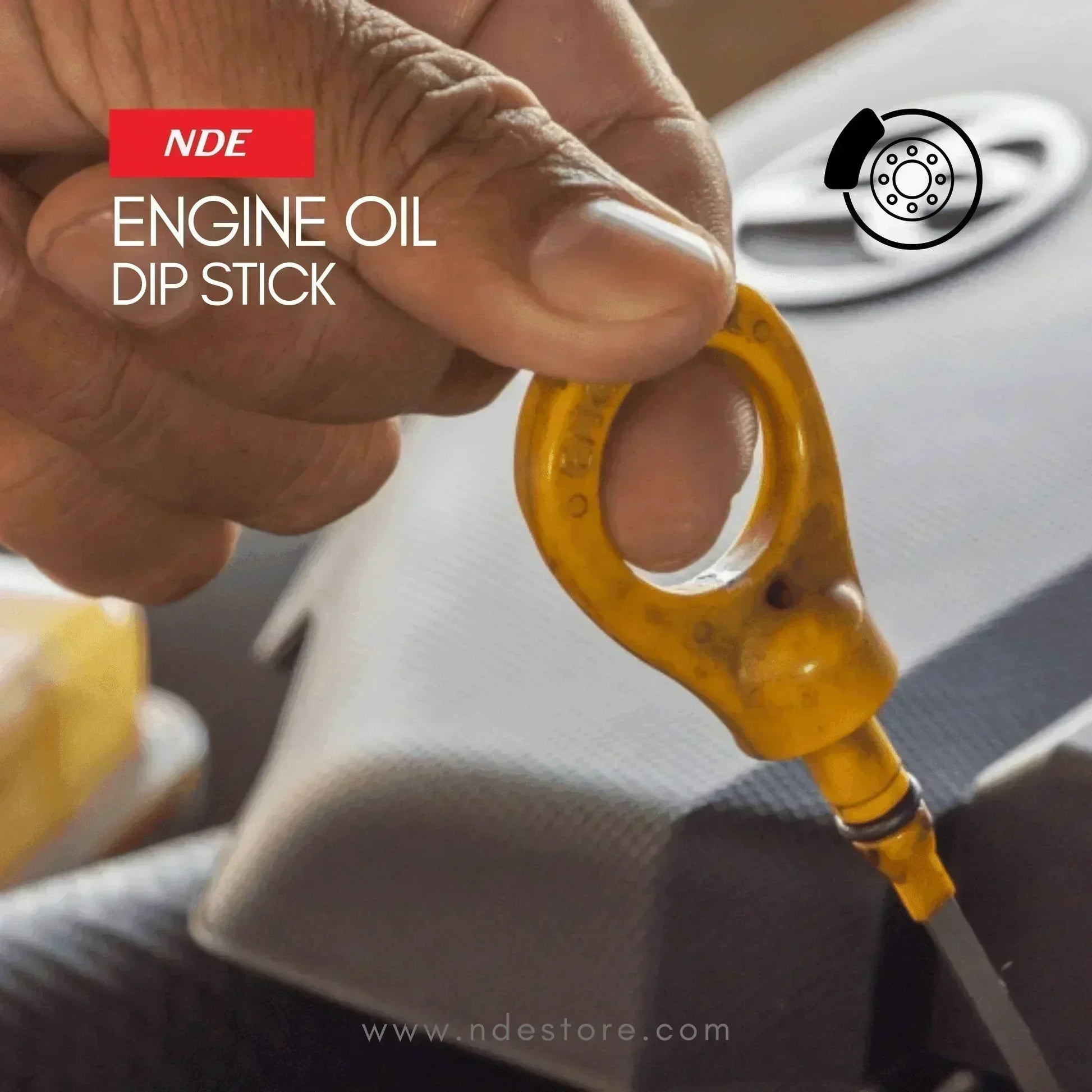 ENGINE OIL GUAGE DIP STICK FOR HONDA CIVIC (2012-2016) - ndestore.com