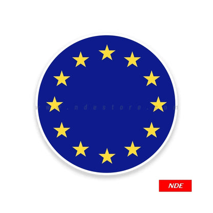 STICKER, EU FLAG SKU;5105 (SKU: 3212) - ndestore.com