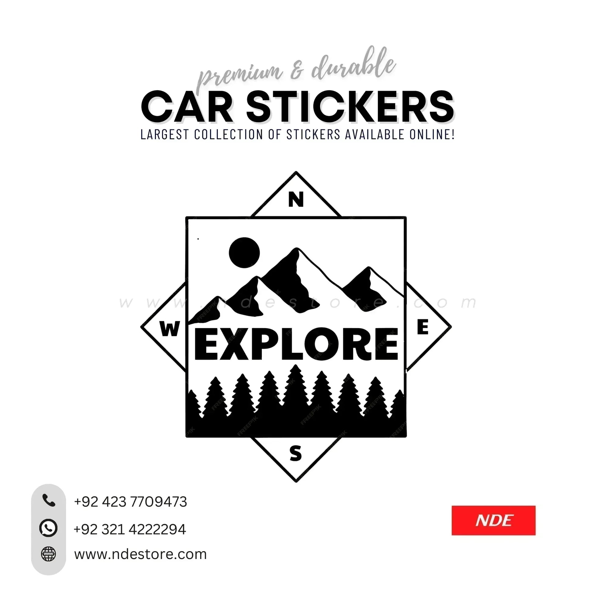 STICKER EXPLORE (SKU:14152) - ndestore.com