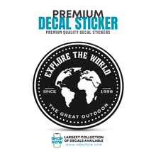 STICKER EXPLORE THE WORLD